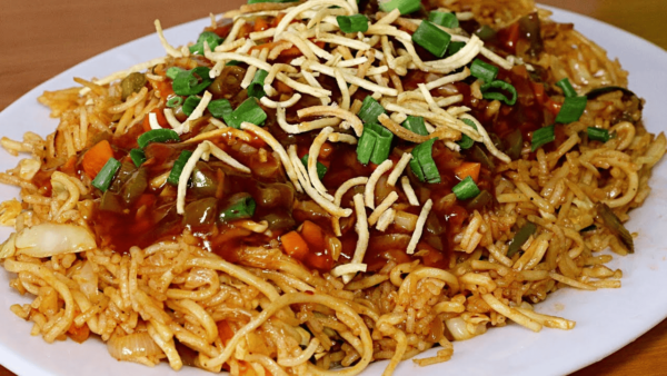 Veg Triple Schezwan Noodles